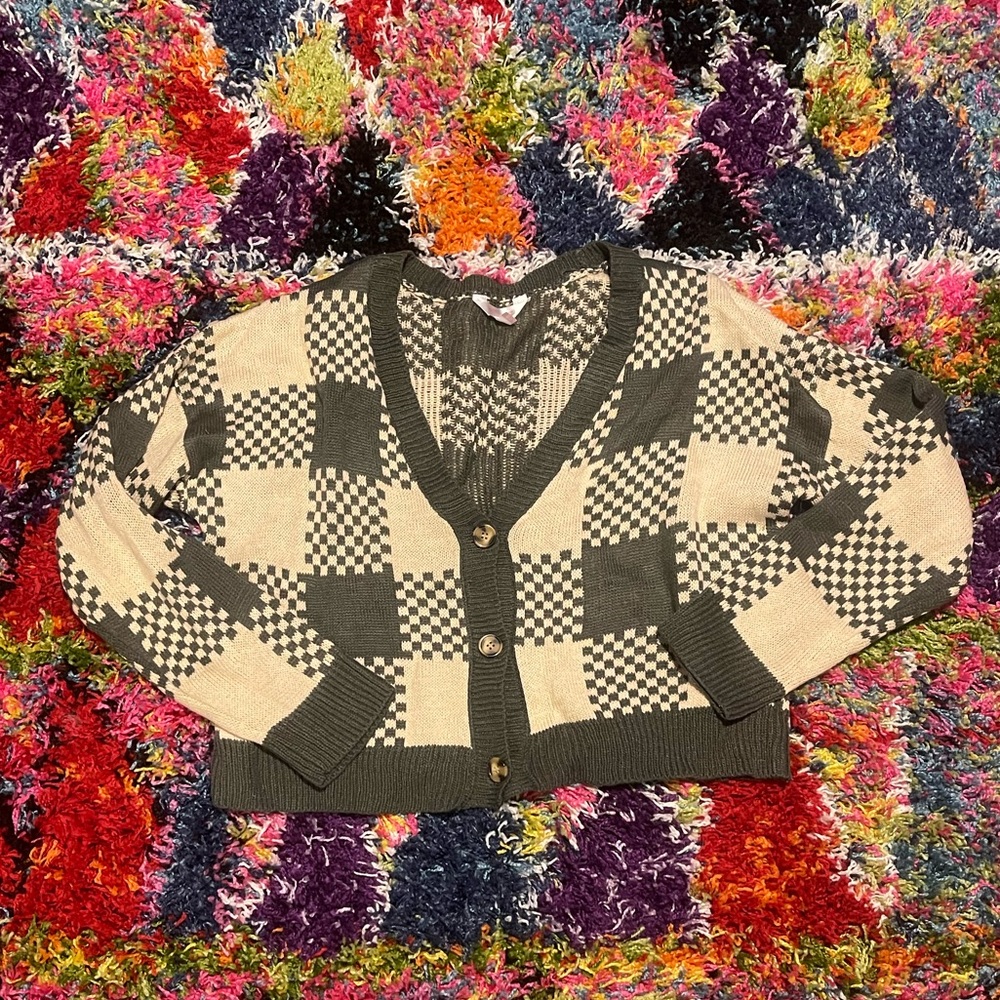 Cropped Cardigan